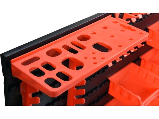 Інструментальна дошка з контейнерами та ручками Vorel 78771 48 деталей (5906083065637) - зображення 6