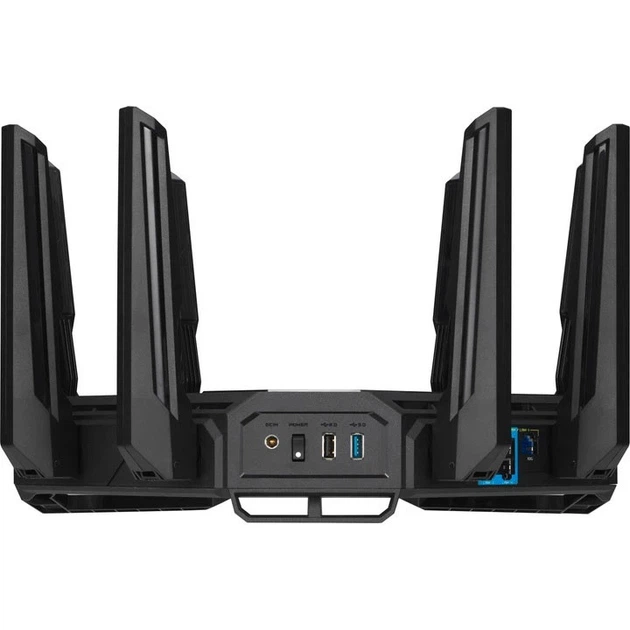 Роутер - беспроводной маршрутизатор Asus ROG Rapture GT-BE98 (90IG08F0-MO9A0V) (WiFi7 BE25000) 8 антенн - изображение 6