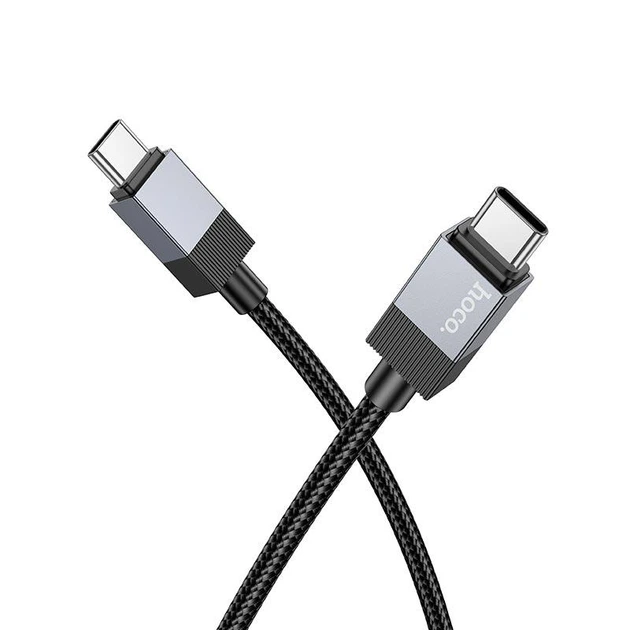 Кабель HOCO Type-C для Type-C Honorific charging data cable X110 |1m, 60W| - Фото 1 Кабель HOCO Type-C для Type-C Honorific charging data cable X110 |1m, 60W| - зображення 1