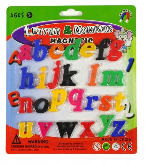 Tablica magnetyczna drewniana do rysowania LEAN Toys 2w1 Magnesy Pisak Liczby Działania Słowa (5904665990520) - obraz 4