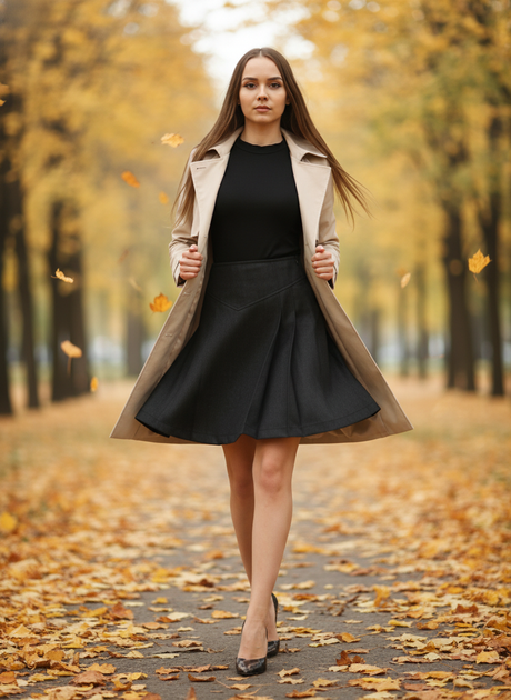Юбка Paul & friends XS Серый (YP-1050-DGray) - изображение 12