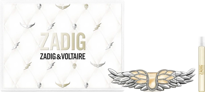 Zestaw prezentowy damski Zadig&Voltaire Zadig Woda perfumowana 90 ml + Woda perfumowana 10 ml (3423222124328) - obraz 1