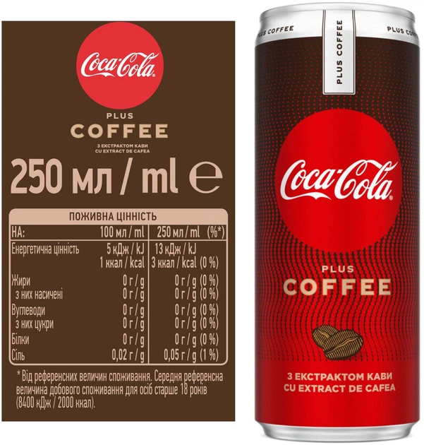 Упаковка безалкогольного сильногазированного напитка Coca-Cola