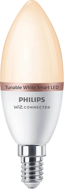 Розумна лампочка Philips Wiz LED C37 4.9 Вт (S7910739) - зображення 1