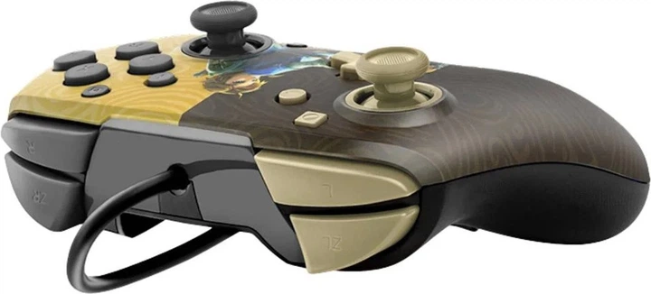 Контролер PDP Nintendo Switch Faceoff Deluxe+ Audio Wired Controller Zelda (500-134-EU-C6LI-1) - зображення 6
