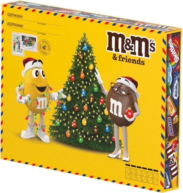 Набор M&M's & Friends M Бандероль 190 г (4823053701023) – купить в Набор M&M's & Friends M Бандероль 190 г (4823053701023) – купить в