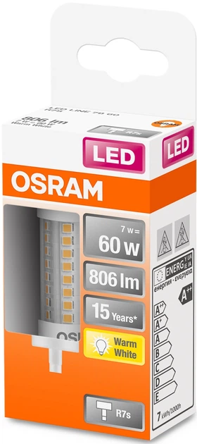 Żarówka LED Osram J78 (LEDLI7860 7.3W) - obraz 2