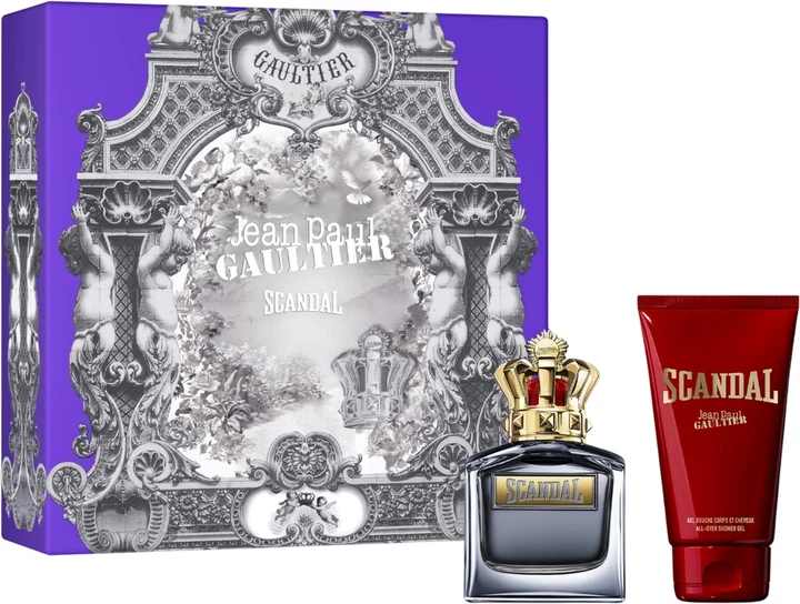 Zestaw prezentowy męski Jean Paul Gaultier Scandal Woda toaletowa 50 ml + Żel pod prysznic 75 ml (8435415103220) - obraz 1