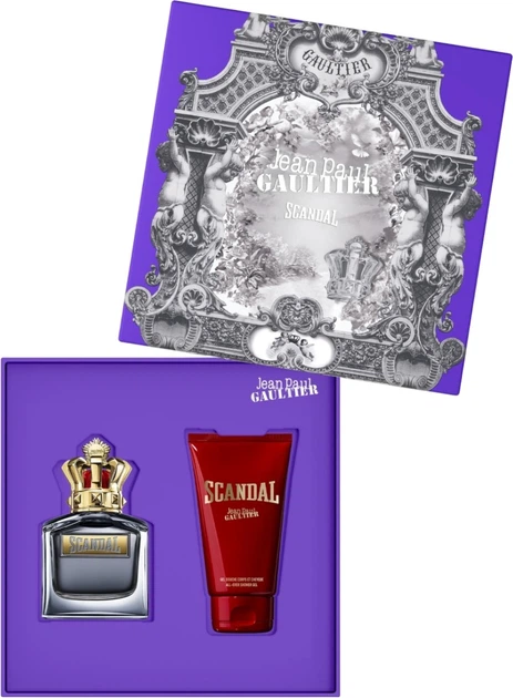 Zestaw prezentowy męski Jean Paul Gaultier Scandal Woda toaletowa 50 ml + Żel pod prysznic 75 ml (8435415103220) - obraz 2