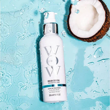 Зволожуючий лікувальний засіб color wow dream cocktail coconut infused 50 мл - изображение 3