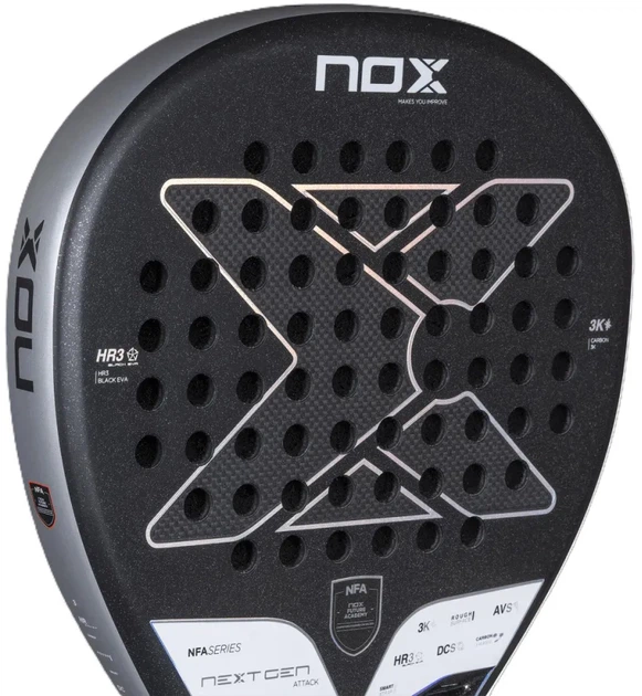 Ракетка для падела NOX NEXTGEN PRO ATTACK 3K NFA SERIES RACKET