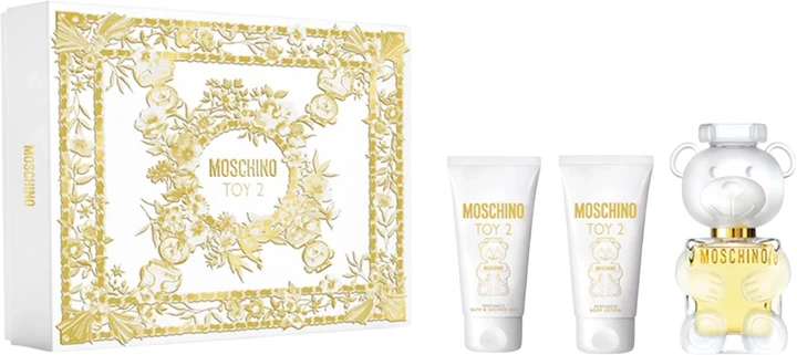 Zestaw prezentowy damski Moschino Toy 2 Woda perfumowana 50 ml + Lotion do ciała 50 ml + Żel pod prysznic 50 ml (8011003900121) - obraz 1