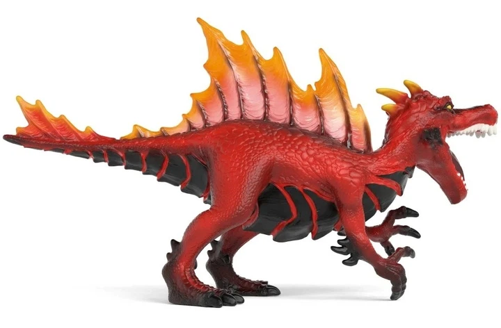 Набір фігурок Schleich Eldrador Creatures Вогняна рептилія проти ящірки джунглів 70834 (4059433774947) - зображення 3
