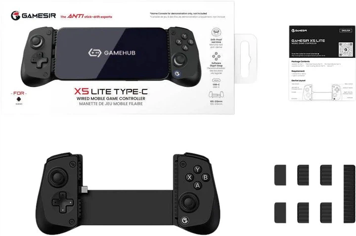 Контролер GameSir X5 Lite Type-C Mobile Gaming Black (6936685221901) - зображення 6