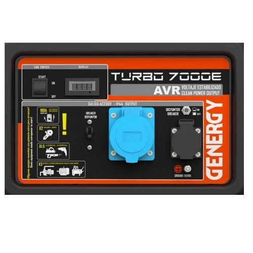 Генератор бензиновый GENERGY TURBO 7000 7 кВт (240049090) - изображение 3