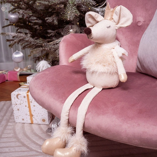 Figurka Homla Dixie myszka siedząca 57 cm (5906496705434) - obraz 4