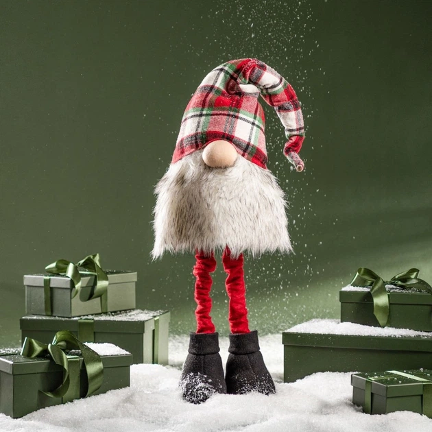 Фігурка Homla Elias гном у клітинку з телескопічними ногами 120 см (5904183800875) - зображення 5