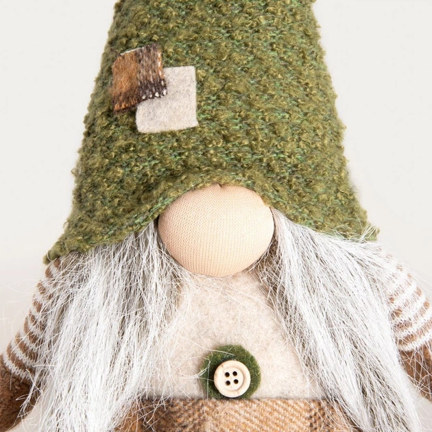 Figurka Homla Altin krasnal siedzący zielony 54 cm (5904183861210) - obraz 2