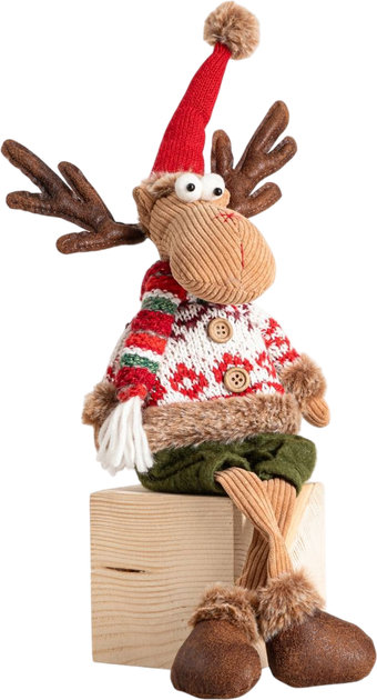 Фігурка Homla Antti олень сидячий 50 см (5904183800981) - зображення 1