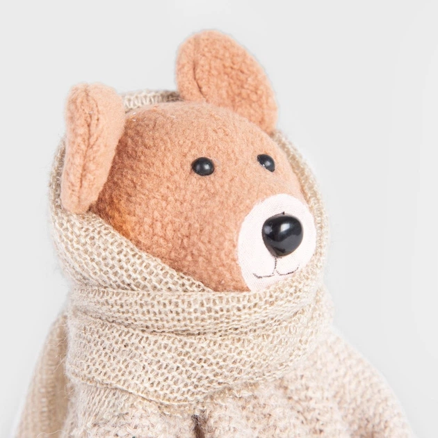 Figurka Homla Carol miś z wiankiem 27 cm (5906496712920) - obraz 2