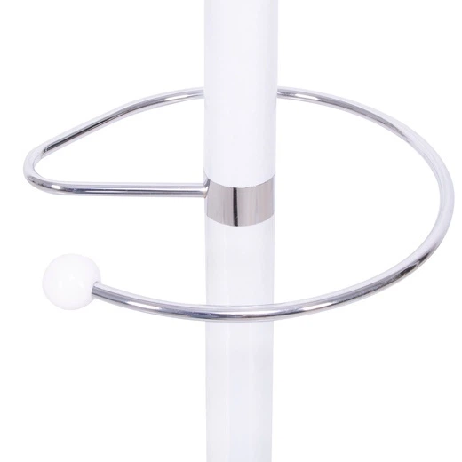 Wieszak na ubrania Springos HA2020 176 cm biały (5907719412771) - obraz 4