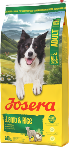 Сухой корм для собак Josera Lamb&Rice 12.5 кг (4032254775294/4032254785866) - Фото 1 Сухой корм для собак Josera Lamb&Rice 12.5 кг (4032254775294/4032254785866) - изображение 1