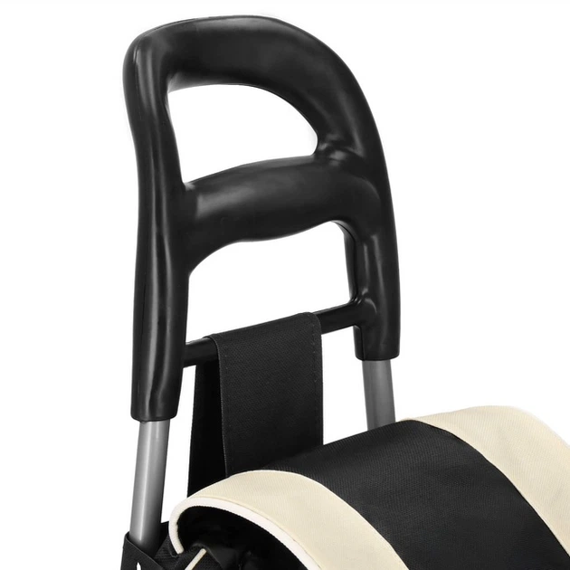 Візок для покупок Springos HA7483 30L Кремово-сірий (5907719487137) - зображення 7