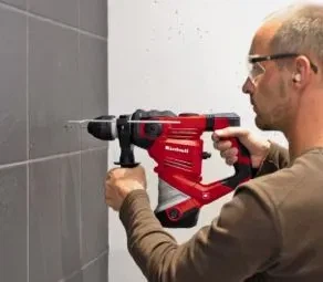 Перфоратор Einhell TH-RH 1600 SDS-Plus 1600Вт 4Дж 5.6кг (00123219) - Фото 4 Перфоратор Einhell TH-RH 1600 SDS-Plus 1600Вт 4Дж 5.6кг (00123219) - изображение 4