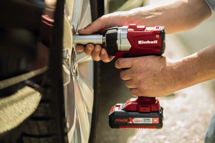 Гайковерт ударний Einhell Professional TP-CW 18LI BL - Solo безщітковий PXC 18В 2900об/хв 215Нм 1.1к (00123668) - Фото 3 Гайковерт ударний Einhell Professional TP-CW 18LI BL - Solo безщітковий PXC 18В 2900об/хв 215Нм 1.1к (00123668) - изображение 3