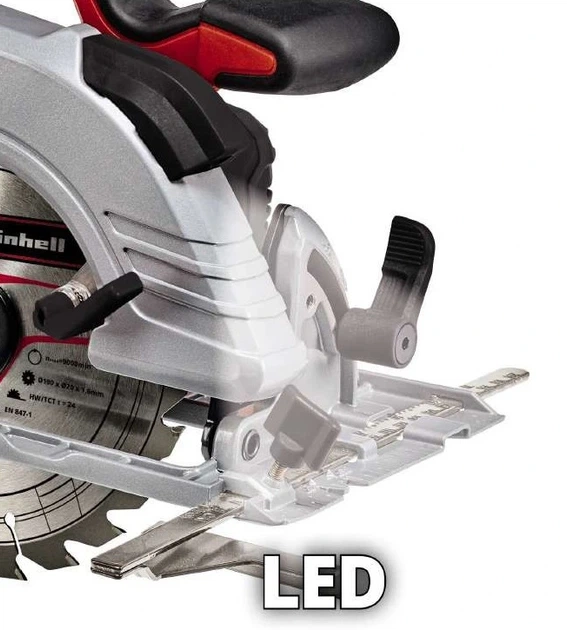 Пила дискова акумуляторна Einhell Professional TE-CS 18/190LI BL PXC 18В 190х20мм 3.23кг без АКБ та (00123109) - зображення 5
