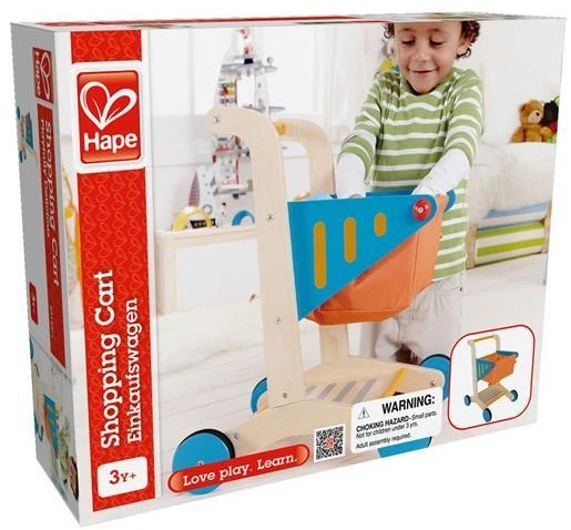 Wózek dla dzieci Hape sklepowy (E3123) (6943478006218) - obraz 1