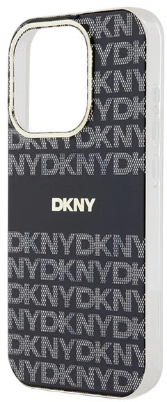 Etui DKNY IML Mono & Stripe MagSafe do Apple iPhone 14 Pro Black (3666339268077) - obraz 5