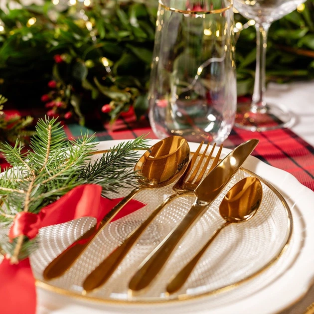 Zestaw sztućców Homla Abele 16 elementów (5902869951910) - obraz 11