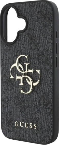 Etui Guess 4G Big Logo do Apple iPhone 16 Plus Black (GUHCP16M4GMGGR) - obraz 6