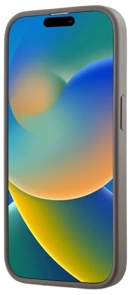 Etui DKNY Leather Checkered Mono Pattern MagSafe do Apple iPhone 14 Pro Beige (3666339259952) - obraz 7