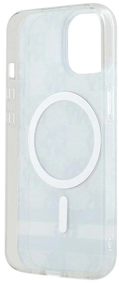 Etui DKNY IML Checkered Mono Pattern & Printed Stripes MagSafe do Apple iPhone 15 / 14 / 13 Black (3666339269319) - obraz 6