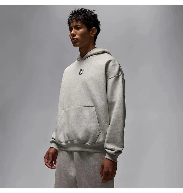 Худи мужское Jordan Brooklyn Fleece Sweatshirt Gray L Серый HV0544-050 - Фото 1 Худи мужское Jordan Brooklyn Fleece Sweatshirt Gray L Серый HV0544-050 - изображение 1