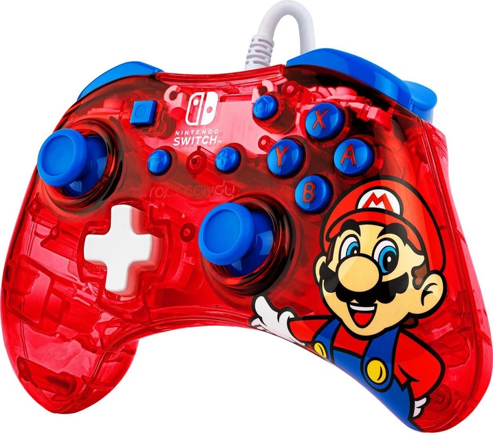 Kontroler PDP Rock Candy Switch Wired Controller Mario (500-181-EU-MAR) - obraz 3
