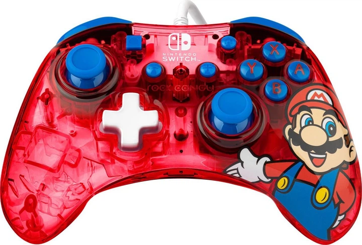Kontroler PDP Rock Candy Switch Wired Controller Mario (500-181-EU-MAR) - obraz 4