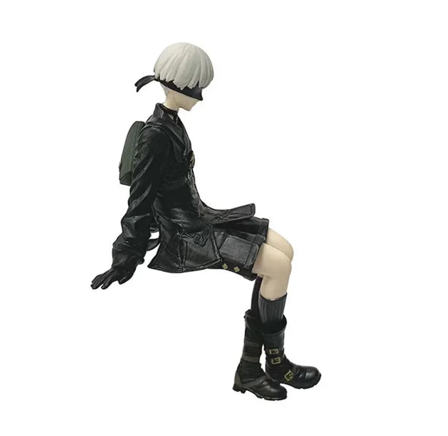 Аниме фигурка 9S 15 см, Nier Automata YoRHa No.9 Type S, коллекционная фигурка из игры, без коробки (GS930) - изображение 4