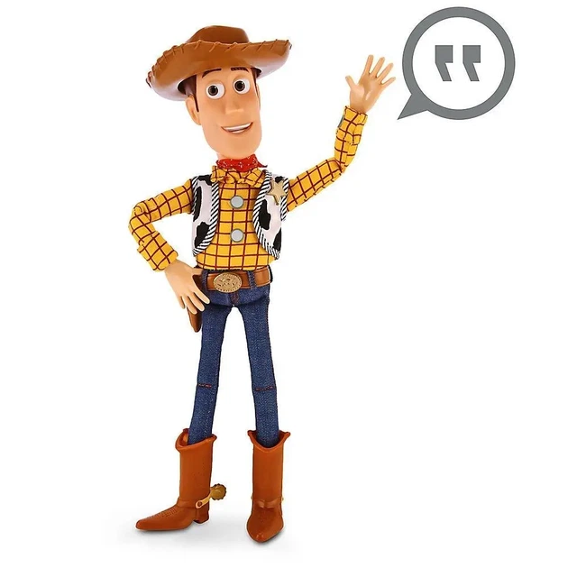 Інтерактивний ковбой Вуди Історія іграшок Дісней Woody Talking Figure шериф - Фото 3 Інтерактивний ковбой Вуди Історія іграшок Дісней Woody Talking Figure шериф - зображення 3