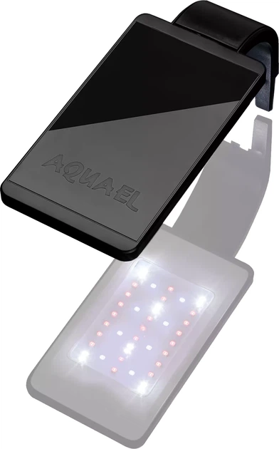 Lampa LED Aquael Leddy Smart Sunny D&N 4.8W Czarna (5905546330701) - obraz 1