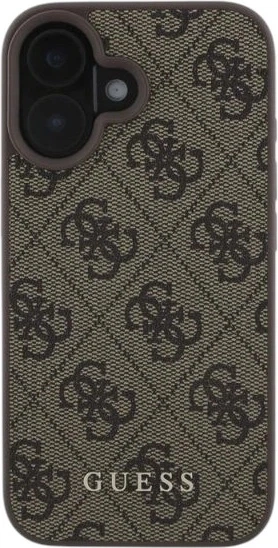Etui Guess 4G Classic do Apple iPhone 16 Brown (GUHCP16SG4GFBR) - obraz 2