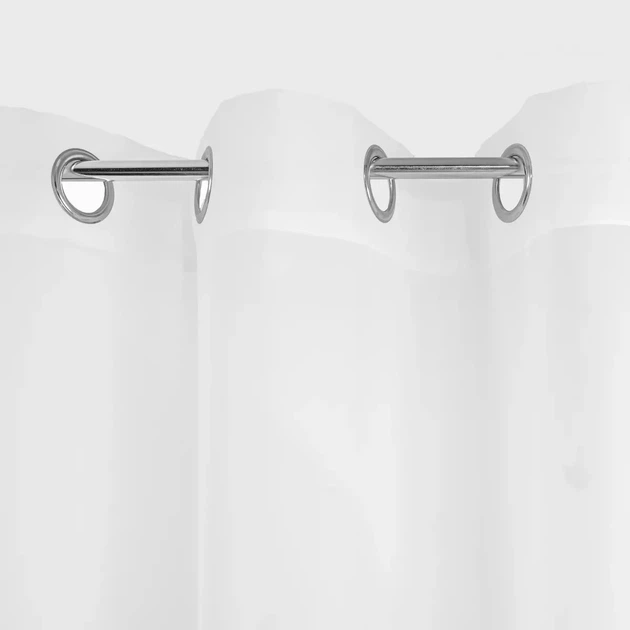 Фіранка Homla B2 Essentials Swiss на кільцях біла 140 x 250 см (5906496717789) - зображення 4