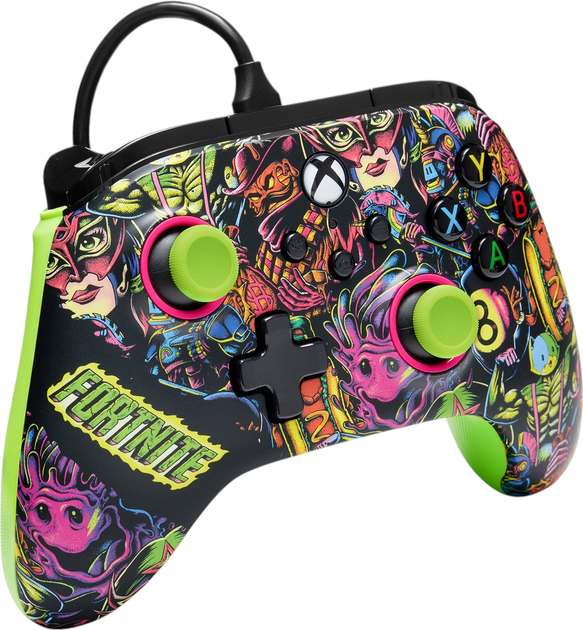 Kontroler PowerA Advantage Wired Controller Fortnite Glow (XBGP0438-01) - obraz 5