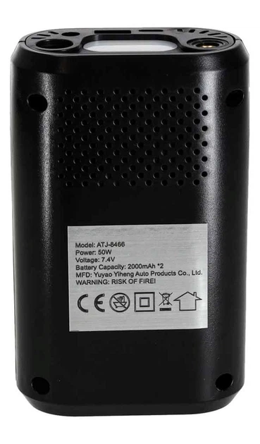 Електричний насос для велосипеда KIK автомобільний powerbank USB KX2967 (5903039768741) - зображення 5