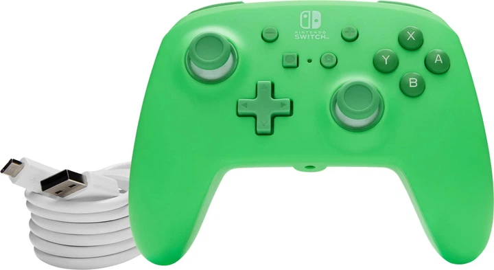 Kontroler PowerA Enhanced Wired Controller for Nintendo Switch Seafoam Green (NSGP0495-01) - obraz 5