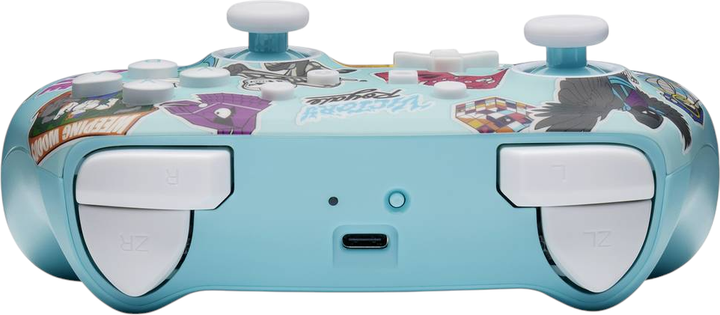 Kontroler PowerA Enhanced Wireless Controller for Nintendo Switch Fortnite Sticker Mania (NSGP0290-01) - obraz 6