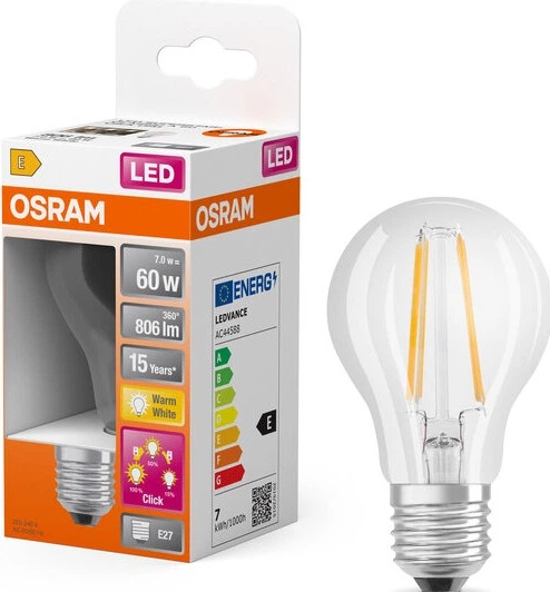 Żarówka LED Osram A60 (LSCLA603XD 7W/8) - obraz 3