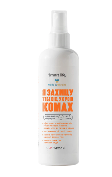 Спрей от комаров, мошек, клещей Farmasi Smart Life 150 мл - Фото 5 Спрей от комаров, мошек, клещей Farmasi Smart Life 150 мл - изображение 5